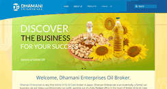 Desktop Screenshot of dhamanienterprises.com