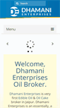 Mobile Screenshot of dhamanienterprises.com